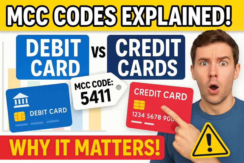 Debit Card and Credit Card MCC Codes