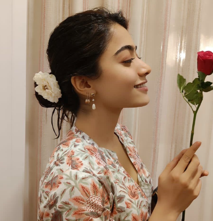 Rashmika Mandanna airtel ambesder