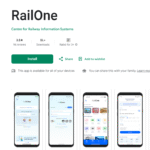 RailOne App new lunch