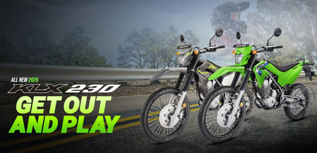 Kawasaki KLX 230 2025 model light weight